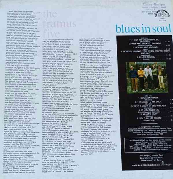 The Framus Five – Blues In Soul  (LP - stereo) - foto 2
