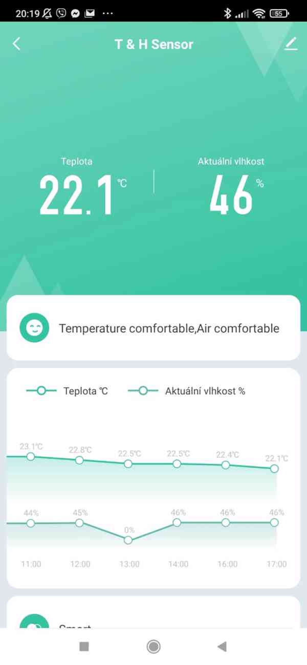 Wifi teploměr a vlhkoměr - ovládání android a iOS aplikací - foto 4