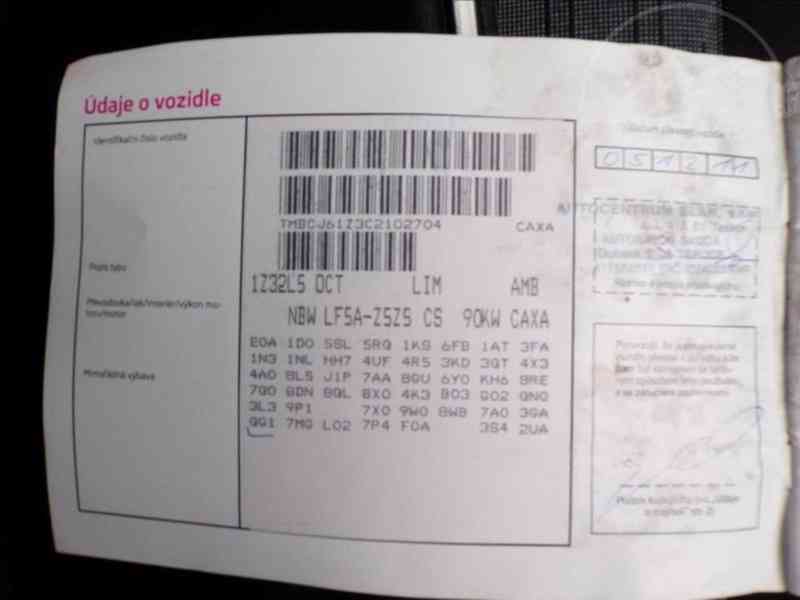 Škoda Octavia 1,4 TSI 1.MAJITEL ČR - foto 14