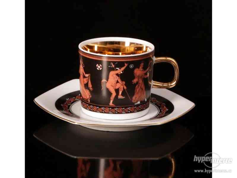 Luxusní kávové šálky s podšálky - Sophia 418 - foto 2