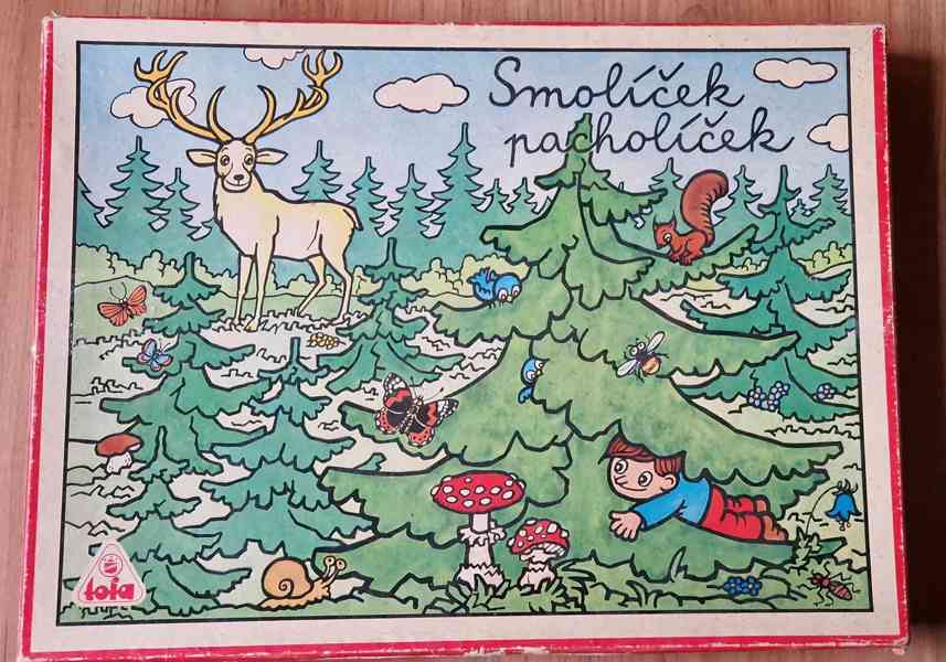 Smolíček pacholíček - 2x celá hra + nějáké náhradní díly - foto 7