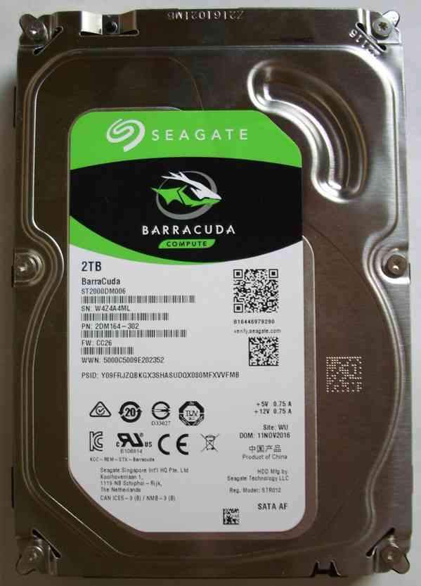 Seagate Barracuda compute 2 TB - foto 1