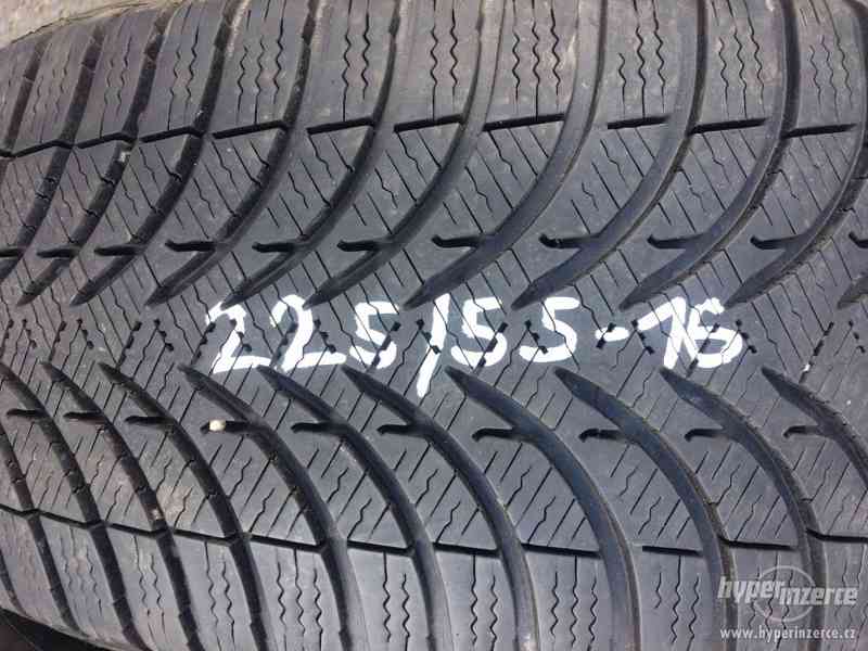 2x zimní pneu 225/55-16 Michelin Alpin A4 - foto 2
