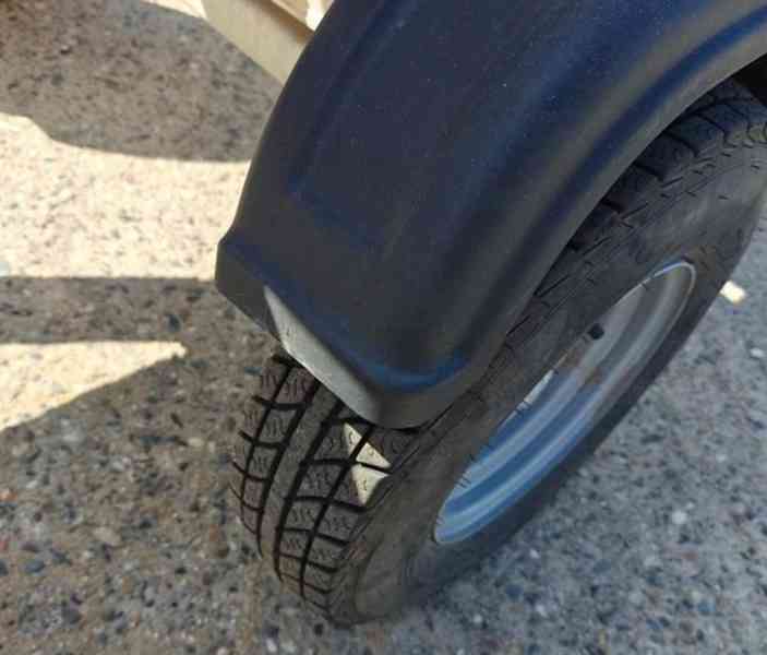 9.5m/120kg přívěs montážní plošina - foto 4