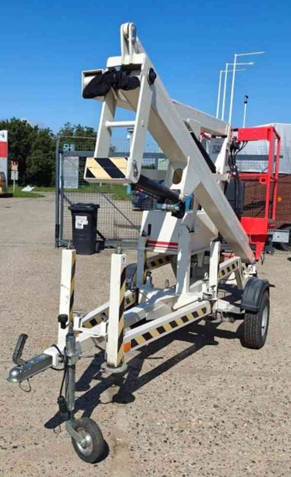 9.5m/120kg přívěs montážní plošina - foto 6