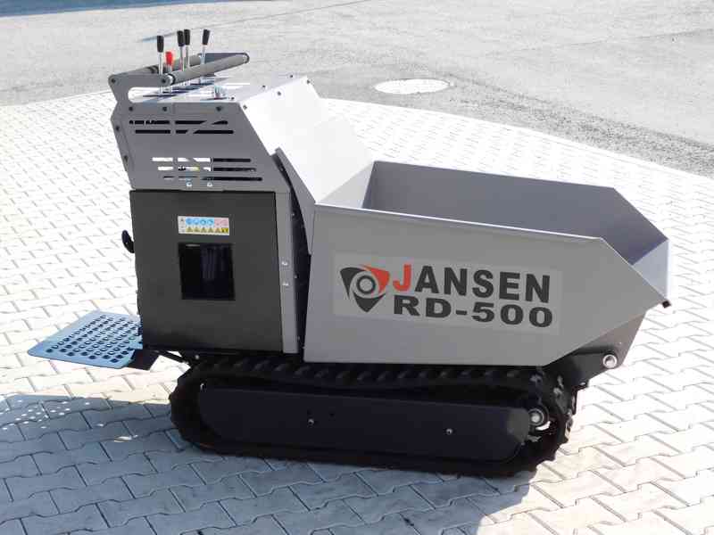  Jansen RD-500 Pásový minidamper - foto 6