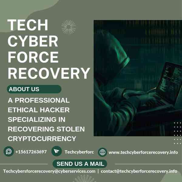 LOST USDT-BTC RECOVERY EXPERT HIRE TECH CYBER FORCE RECOVERY - foto 1