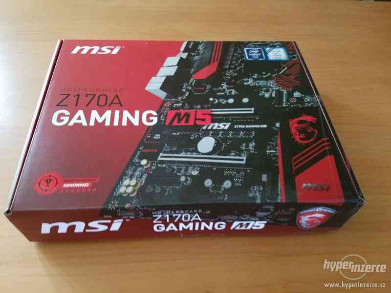 MSI Enthuastic Gaming Intel Z170A LGA 1151 DDR4 USB 3.1 ATX - foto 1