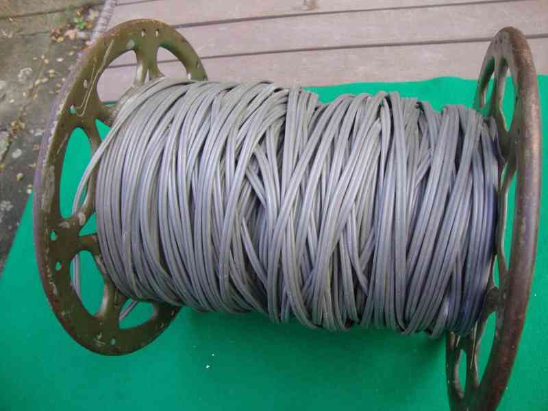 ČSLA cívka se spojařským kabelem drátem pěkný stav - foto 11