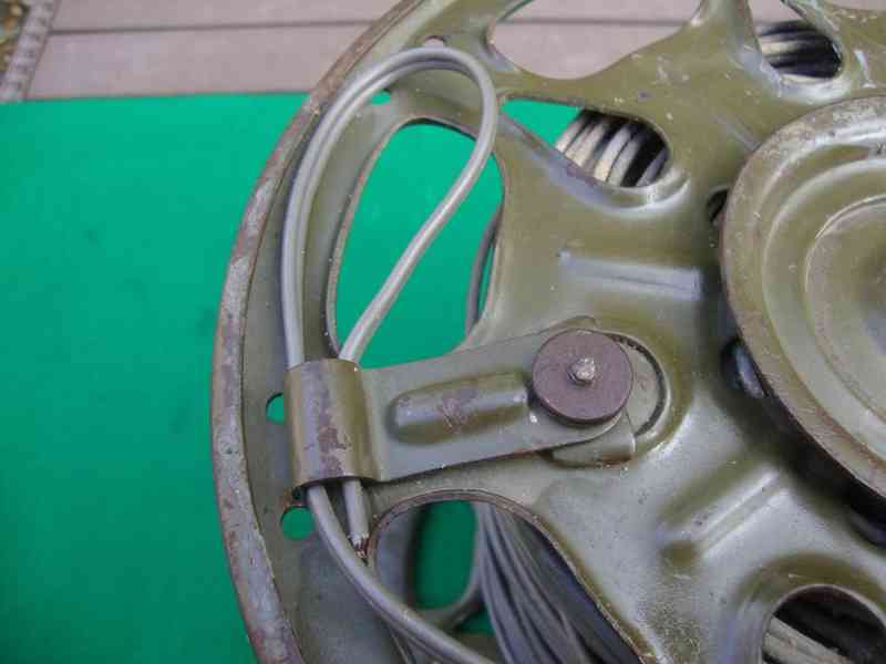 ČSLA cívka se spojařským kabelem drátem pěkný stav - foto 9