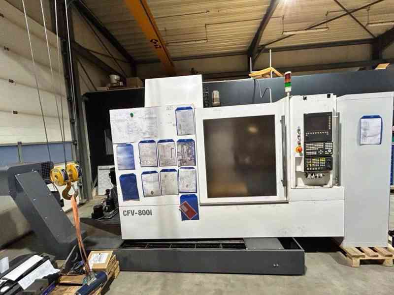 Cincinnati CFV-800i CNC frezka obrabeci centrum Siemens 2011 - foto 1