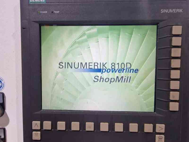 Cincinnati CFV-800i CNC frezka obrabeci centrum Siemens 2011 - foto 2