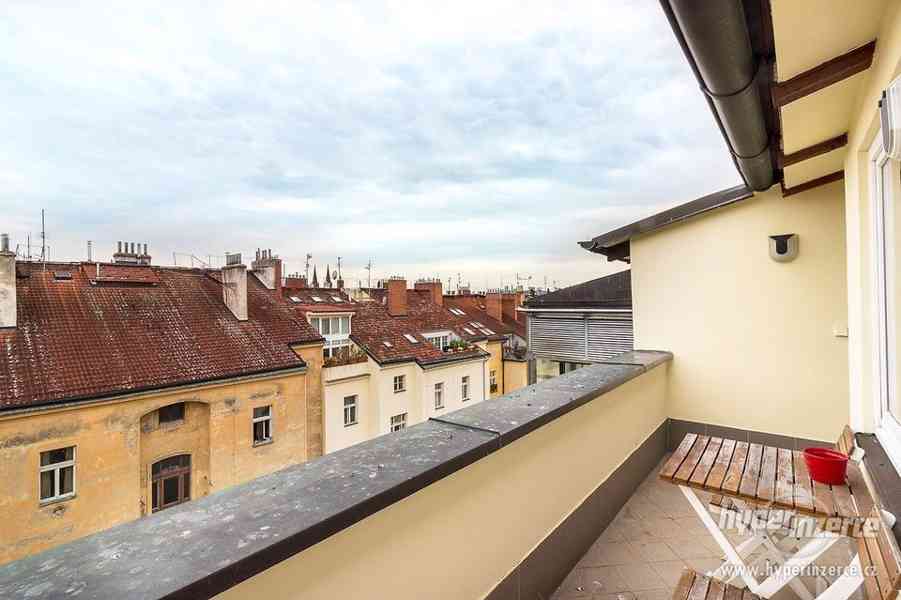 Pronájem krásného mezonetu 4+1, 130 m2 + terasa v činžovním domě v ul. Polská, Vinohrady, Praha 2 - foto 28