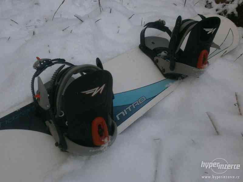 snowboard nitro,komplet - foto 3