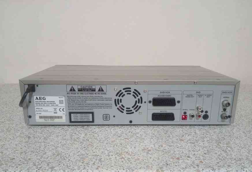 VHS-DVD rekordér AEG DVD-R4509VCR - foto 7