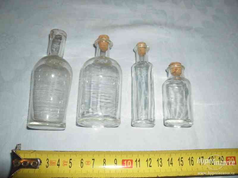 Staré doktorské láhve 13 kusů - foto 13