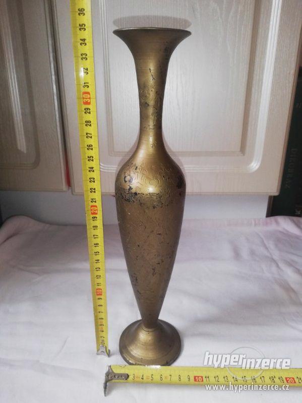 Mosazná váza - velká - EAC INDIA 12647/14 - foto 1