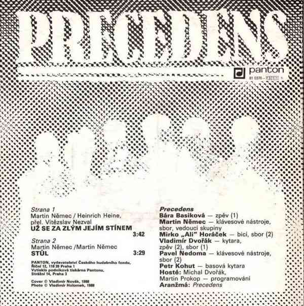 Precedens – Už se za zlým jejím stínem • Stůl (SP) - foto 2