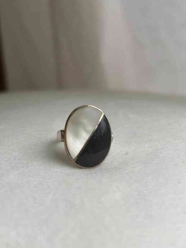 Stříbrný prsten - foto 3