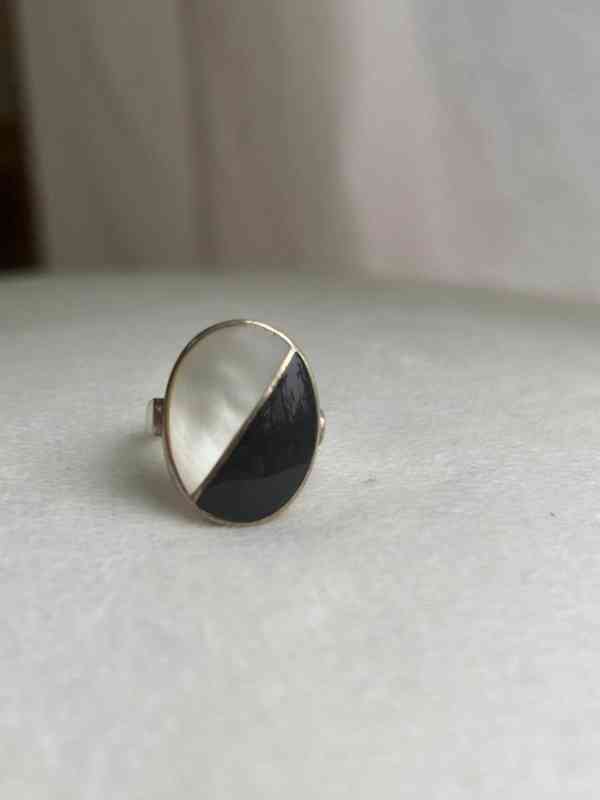 Stříbrný prsten - foto 4