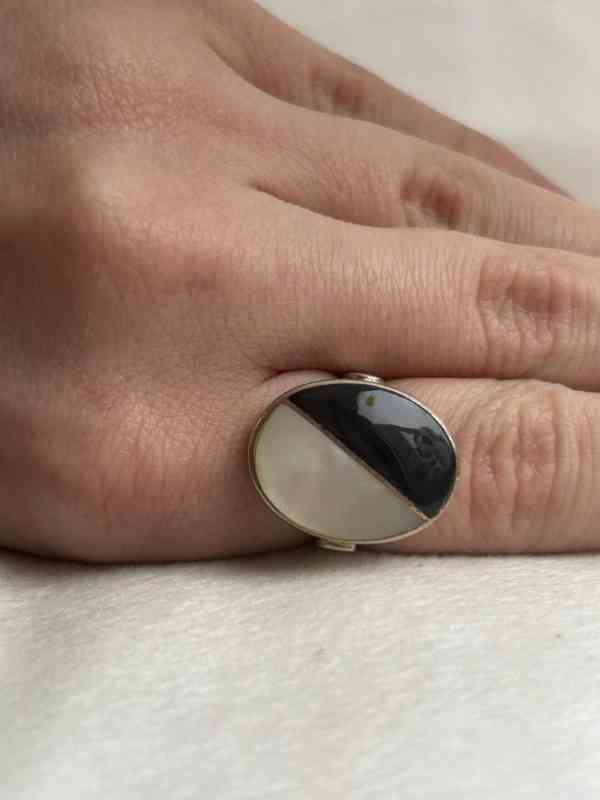 Stříbrný prsten - foto 9