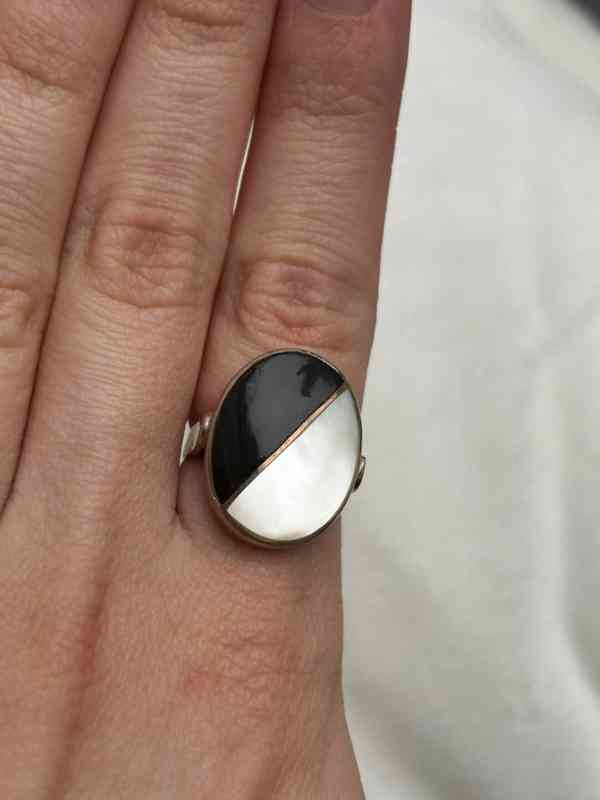 Stříbrný prsten - foto 7