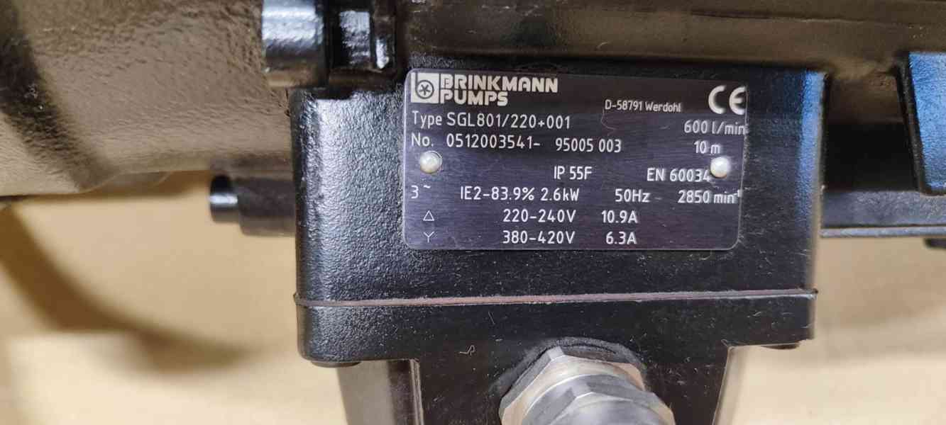 ČERPADLO Brinkmann Pumps typu SGL801/220+001 - foto 3