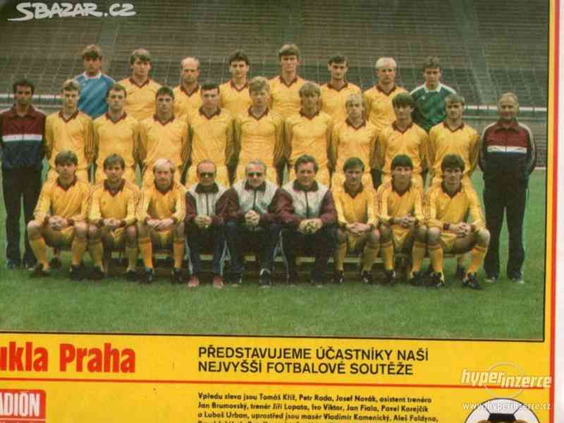 Dukla Praha - 1986 - fotbal - foto 1