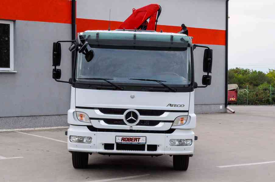 MERCEDES ATEGO 1626 HÁKOVÝ NOSIČ KONTEJNERŮ HYDRAULICKÁ RUKA - foto 2