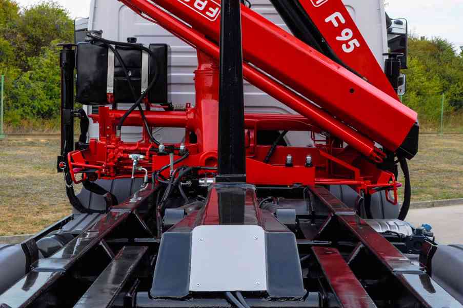MERCEDES ATEGO 1626 HÁKOVÝ NOSIČ KONTEJNERŮ HYDRAULICKÁ RUKA - foto 21