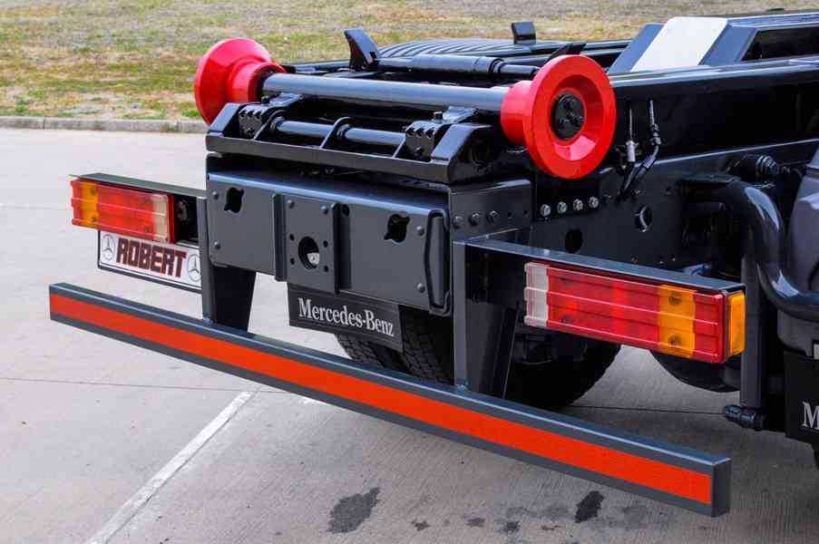 MERCEDES ATEGO 1626 HÁKOVÝ NOSIČ KONTEJNERŮ HYDRAULICKÁ RUKA - foto 19