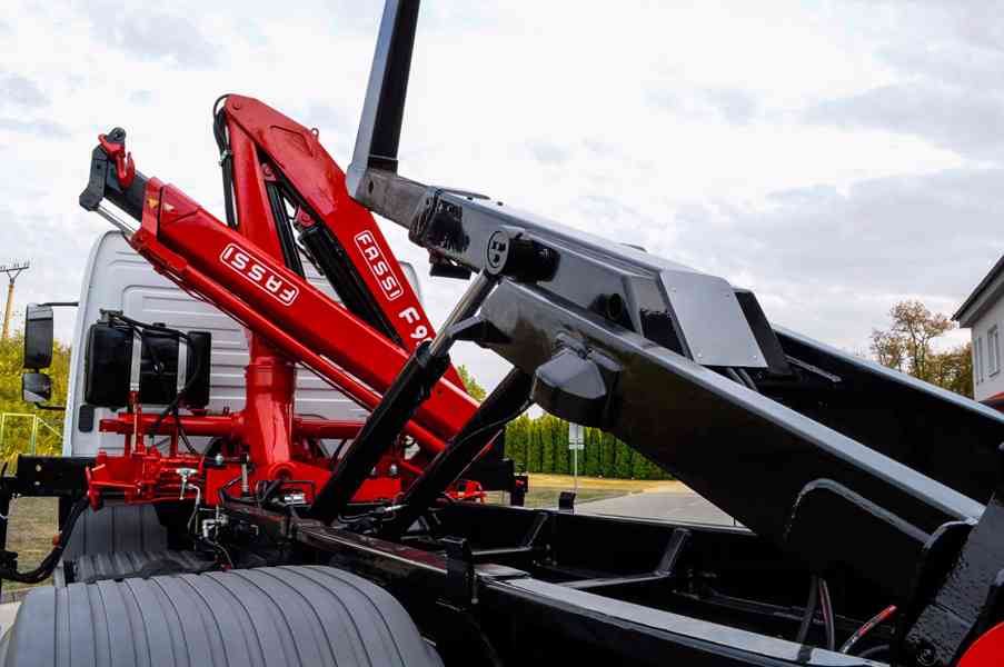 MERCEDES ATEGO 1626 HÁKOVÝ NOSIČ KONTEJNERŮ HYDRAULICKÁ RUKA - foto 87