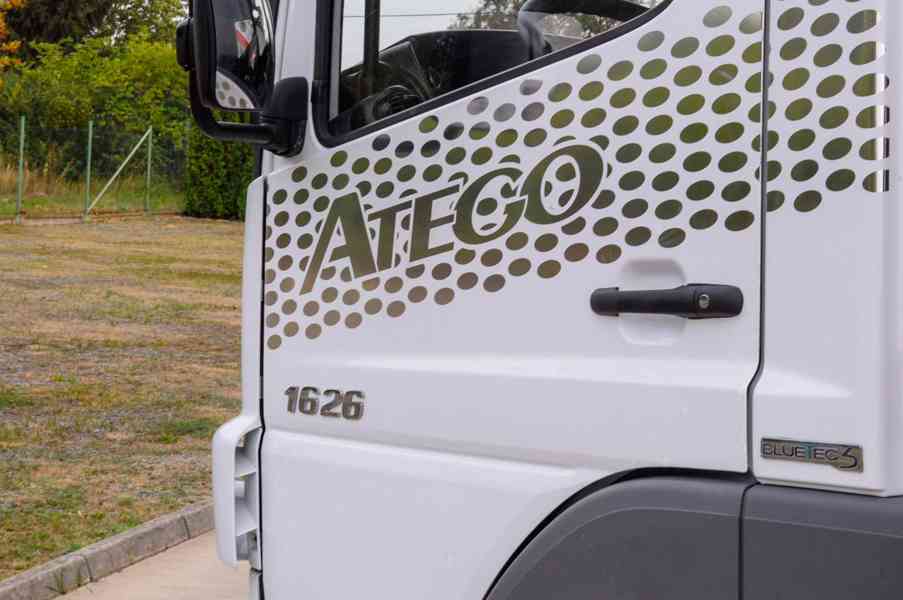 MERCEDES ATEGO 1626 HÁKOVÝ NOSIČ KONTEJNERŮ HYDRAULICKÁ RUKA - foto 35