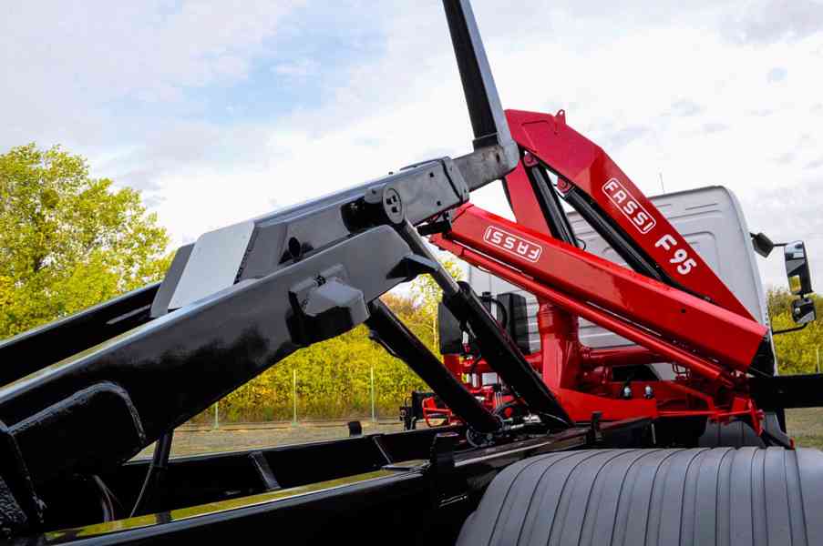 MERCEDES ATEGO 1626 HÁKOVÝ NOSIČ KONTEJNERŮ HYDRAULICKÁ RUKA - foto 88