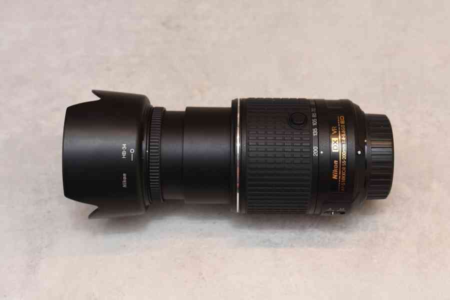 Nikon AF S DX Nikkor 55–200 mm f/4–5.6G ED VR II - foto 3