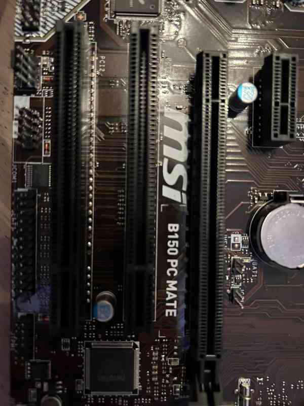 MSI B150 PC MATE + Intel i5-6500 - foto 5