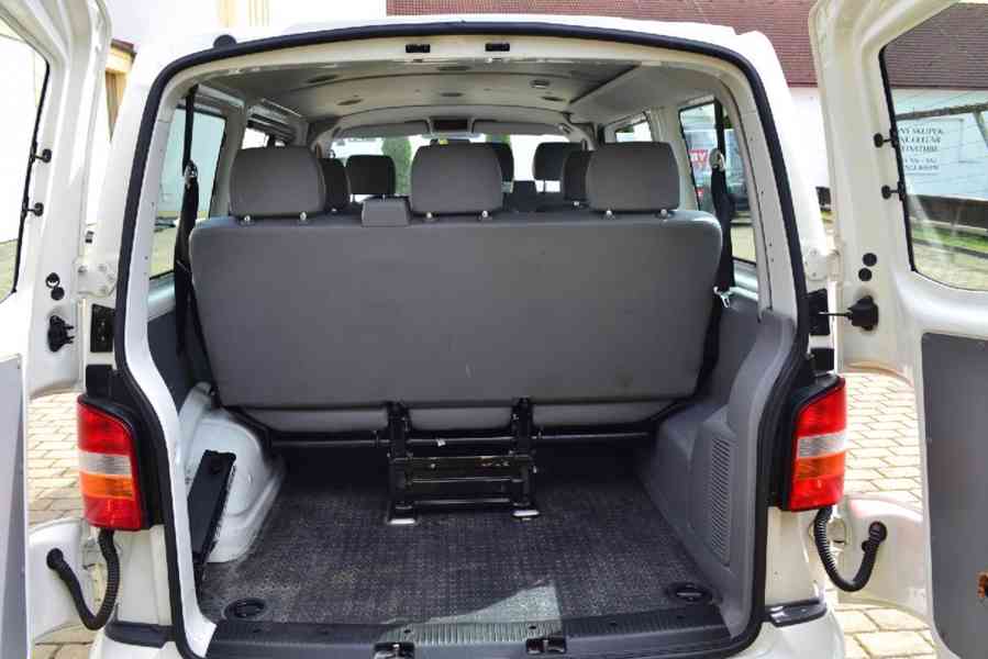 VW Transporter T5, 1.9TDi, 9míst, r.v. 6/2008, TOP - foto 7