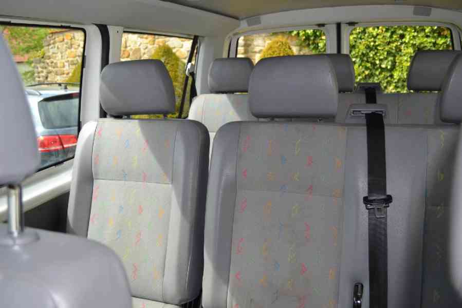 VW Transporter T5, 1.9TDi, 9míst, r.v. 6/2008, TOP - foto 9
