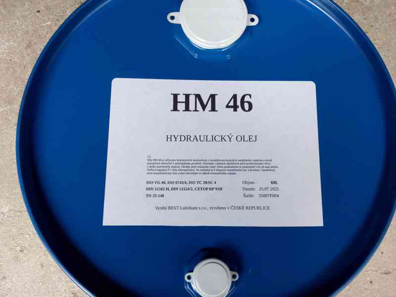 hydraulický olej HM46 - foto 3