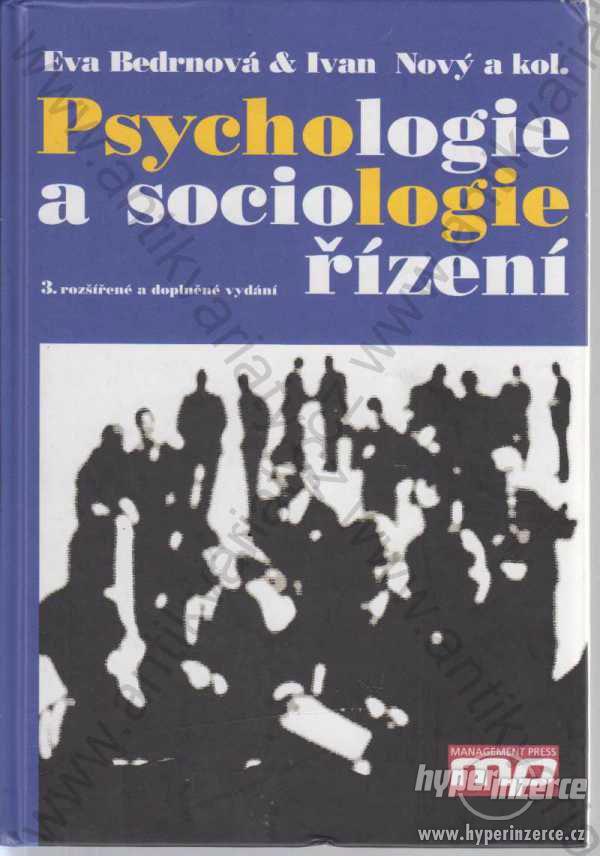 Psychologie a sociologie řízení Bedrnová Nový 2009 - foto 1