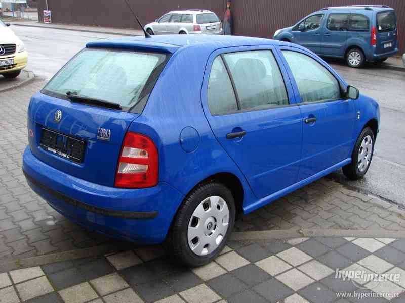 Škoda Fabia 1,3 MPi (r.v.-2001,řetěz,bez ekopoplatku) - foto 4