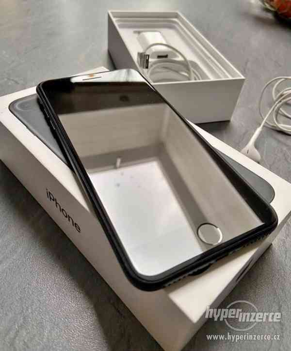 iPhone 7 Plus - matně černý, 256gb, top stav -IHNED K ODBĚRU - foto 1