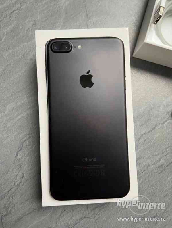 iPhone 7 Plus - matně černý, 256gb, top stav -IHNED K ODBĚRU - foto 3