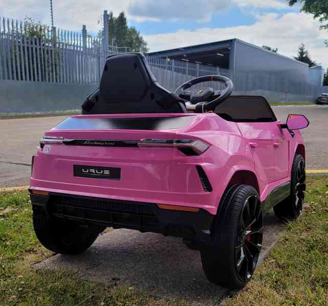 LAMBORGHINI URUS KIDS JÍZDA NA AUT - RŮŽOVÁ - foto 2