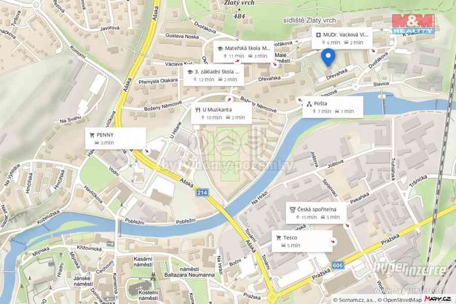 Prodej bytu 2+1, Cheb, ul. Dřevařská - foto 2