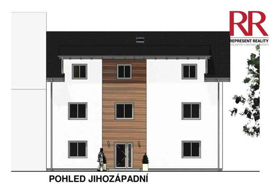 Prodej projektu novostavby bytového domu v Líšťanech včetně pozemku - foto 6
