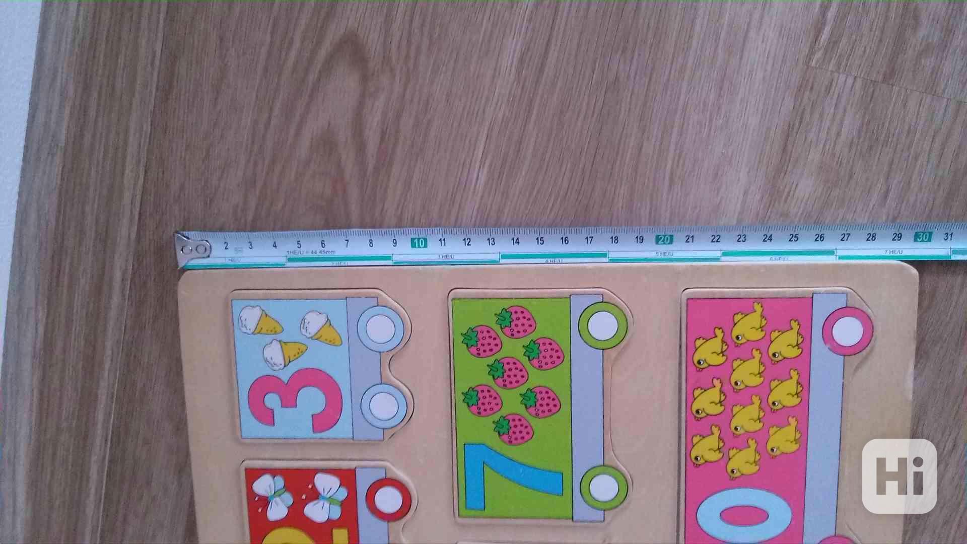 Dětské skládačky a domino velké  - foto 1