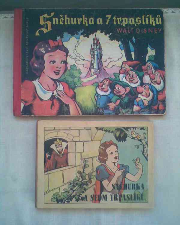 Retro Sněhurka a sedm trpaslíků