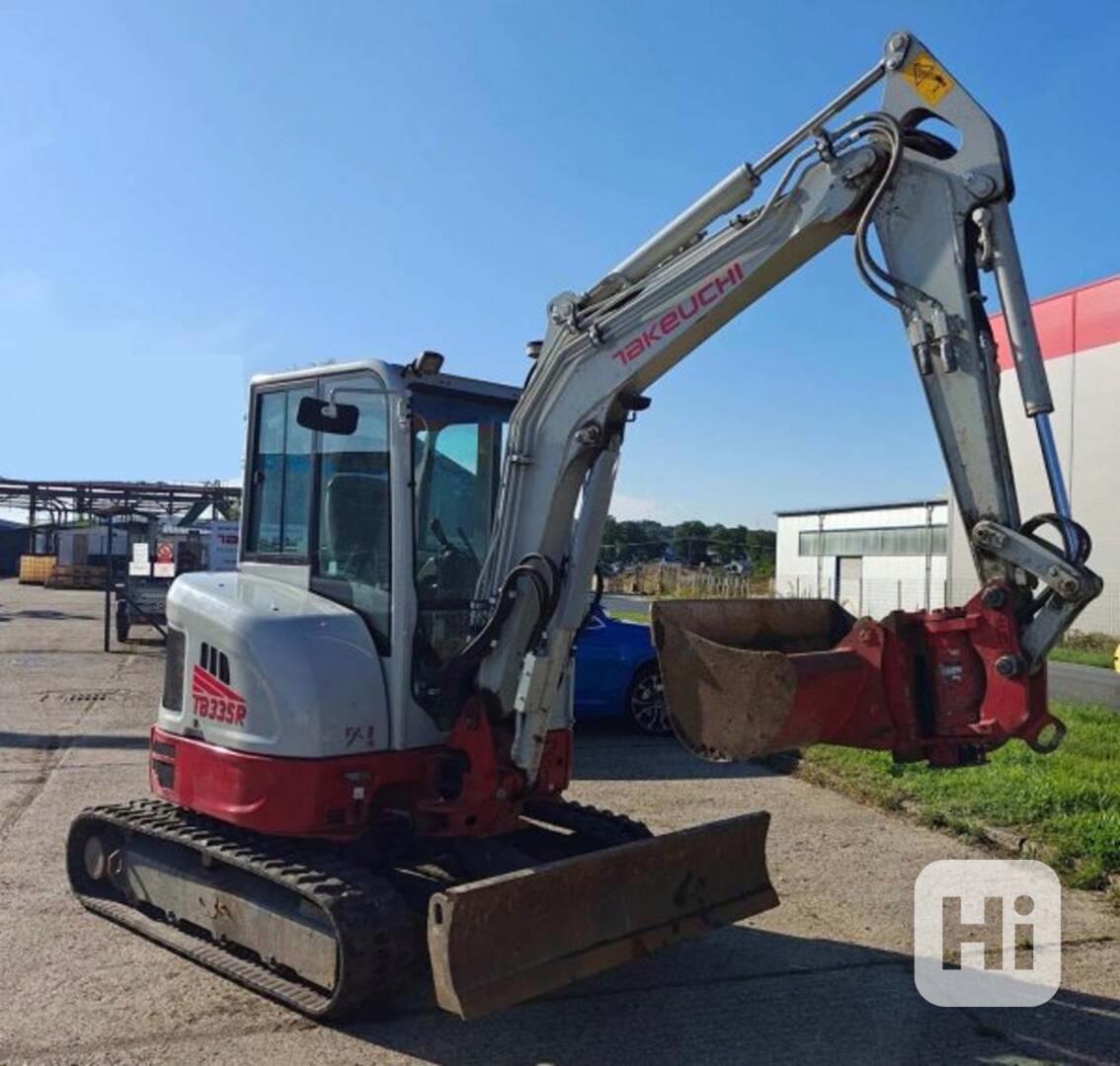 4t minibagr tilt svahovka Takeuchi TB335 - foto 1