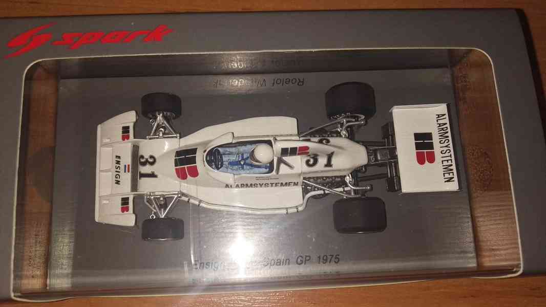 F1 Ensign N174 #31 Roelof Wunderink 1975 Spain GP Spark 1:43 - foto 5